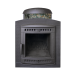 Банная печь Prometall Атмосфера в ламелях Жадеит перенесенный рисунок
