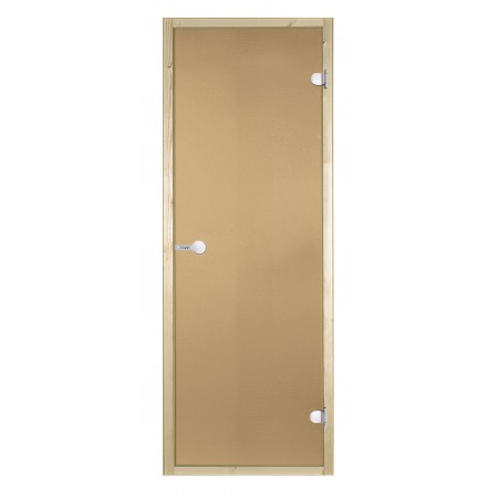 Harvia Двери стеклянные 9/21 коробка ольха, бронза D92101L